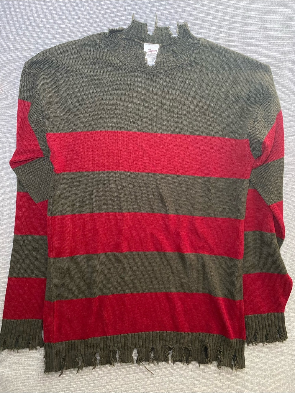 Freddy Krueger Sweater Rubies Nightmare On Elm Street Adult One Size